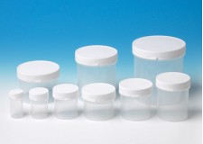 Transparent PP Jar with HDPE tamper-evident screw cap Transparent PP Jar with HDPE tamper-evident screw cap