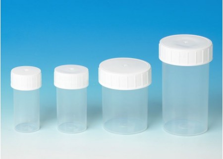 Transparent PP jars with PE screw cap Transparent PP jars with PE screw cap