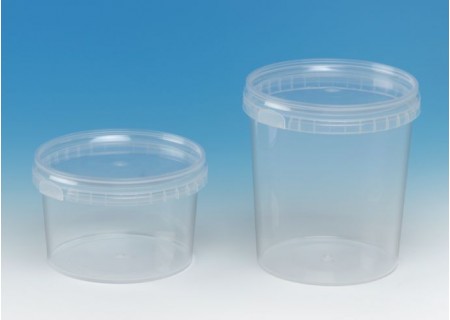 Clear Round PP tub