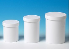 White PP Jar with HDPE screw cap White PP Jar with HDPE screw cap