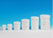 White PP Jar with HDPE tamper-evident screw cap White PP Jar with HDPE tamper-evident screw cap